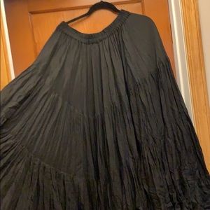 20 yard black belly dancing skirt